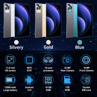 2025 Global Version 10.36 Inch Android 13.0 Tablet Android 16GB Ram 1TB Rom 16MP 32MP 12000mAh Network Bluetooth 5G WIFI Tablets