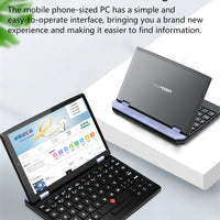 High Quality 7 Inch Pocket Touch Screen Laptop Intel Celeron N4000 Win 10 Student Laptops Computer Touchscreen Business Notebook