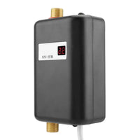 3000W Electric Water Heater Electric Tankless Water Heater LCD Digital Temperature Display Heating Shower 220-240V 50Hz