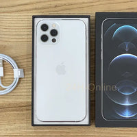 Genuine Apple iPhone 12 Pro Max 128/256/512GB ROM Original 6.7" Retina OLED RAM 6GB A14 Face ID NFC Unlocked 5G 98% New Phone