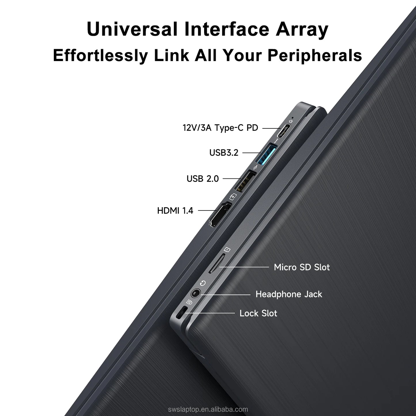 15.6" Laptop Computer 16GB RAM 512GB SSD Intel Celeron N5095 FHD IPS Display Fingerprint Wi-Fi 5 Windows 11 Laptop Business