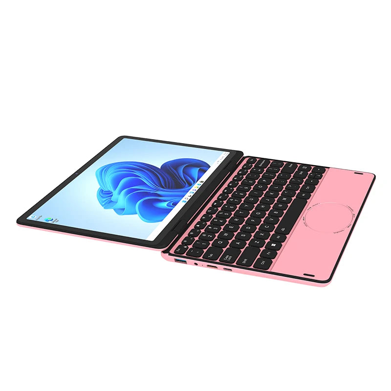 11inch Metal YOGA Laptop 360-Degree Rotatable Intel N100 Quad Core DDR4 16B RAM 1TB SSD Touch Portable Mini Computer Slim Laptop