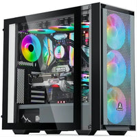 Aotesier Hot selling gamer desktop computer build in Win10 16GB Ram SSD 1TB hdd GTX 1050Ti Core E5-2650 processor new gaming pc