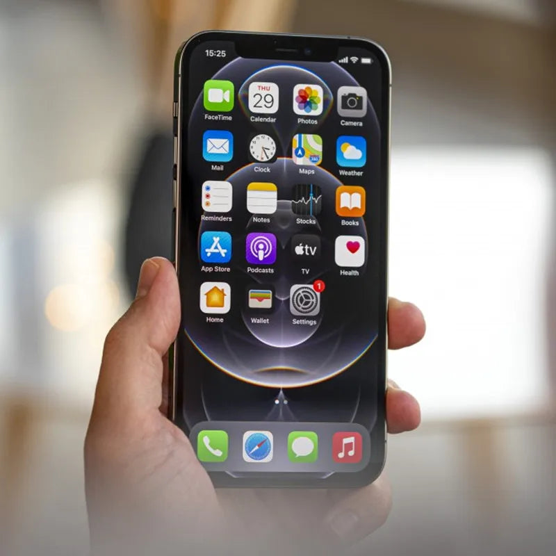 Genuine Apple iPhone 12 Pro Max 128/256/512GB ROM Original 6.7" Retina OLED RAM 6GB A14 Face ID NFC Unlocked 5G 98% New Phone