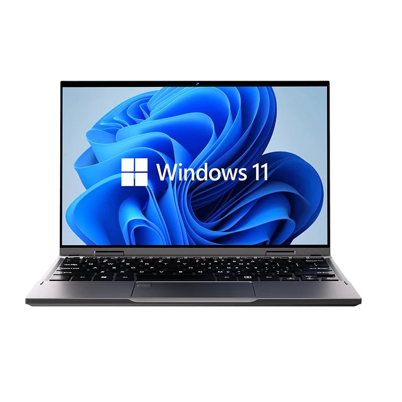 360 Degree Rotary Touch Screen Laptop 2 in 1 PC 10.95" DDR5 16GB+2TB SSD Cheap Laptop Notebook Computers for Business Student