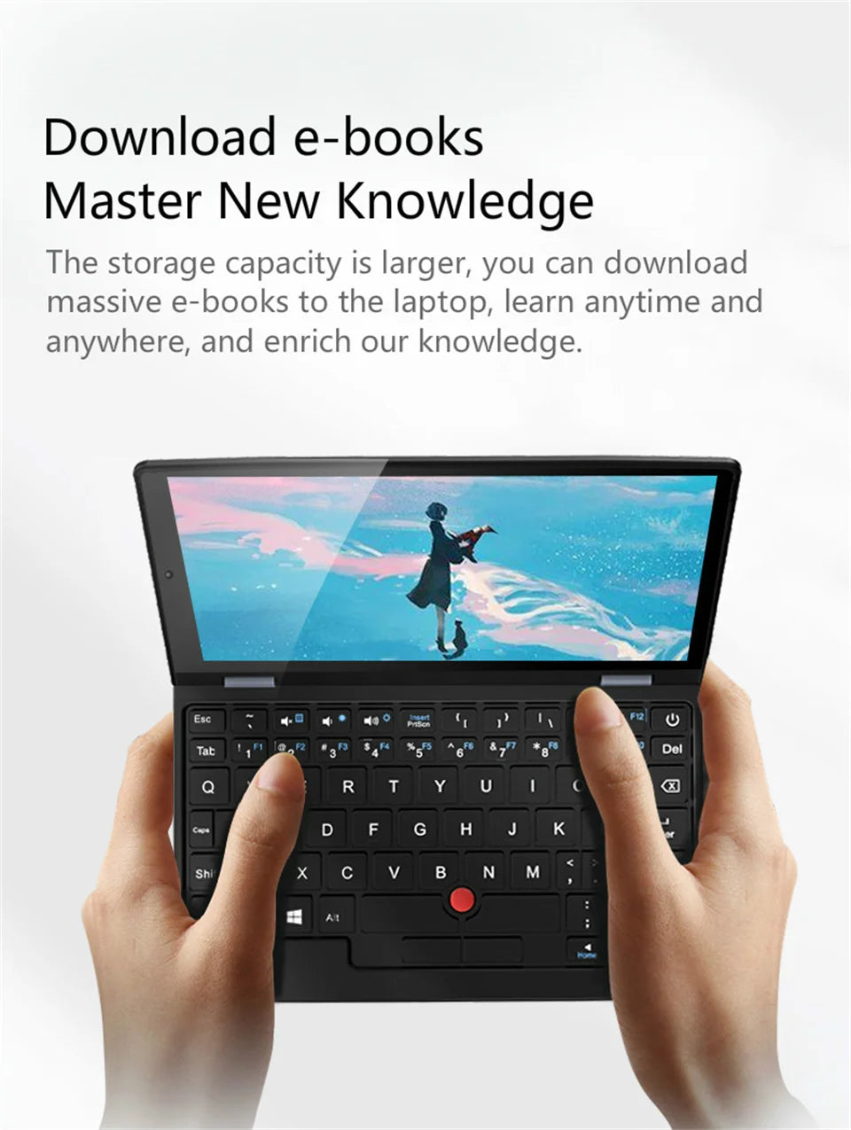 High Quality 7 Inch Pocket Touch Screen Laptop Intel Celeron N4000 Win 10 Student Laptops Computer Touchscreen Business Notebook