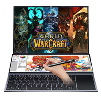 Brand New Intel Xeon W-10855M Laptops PC Notebook Dual Screen 16.1"+14" 64GB+4TB SSD Gaming Laptops Business Laptop Computer