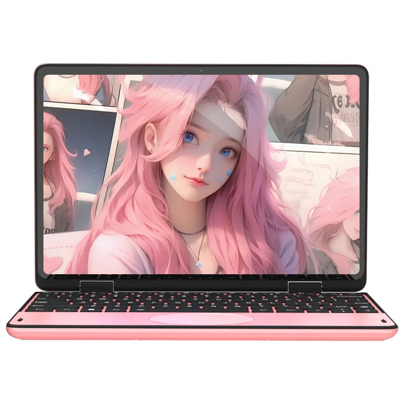 2025 Wholesale New 11" Intel Celeron N100 Laptop PC Cheap Win 11 Touch Screen Laptops Computer for Business Notebook Computer