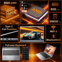 US Warehouse 15.6" Laptop Factory Price 16GB+512GB AMD 3020e Wholesale Laptop Computer Ordinateur Portable Laptops Brand New