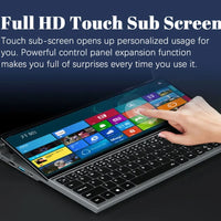 Brand New Intel Xeon W-10855M Laptops PC Notebook Dual Screen 16.1"+14" 64GB+4TB SSD Gaming Laptops Business Laptop Computer