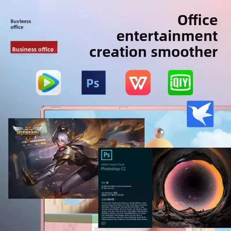 High Configuration 14.1 Inch Colorful Notebook N3050 6GB 8GB Ram 256G 512G Ssd 4000mah 2.6ghz Business Laptops Computer