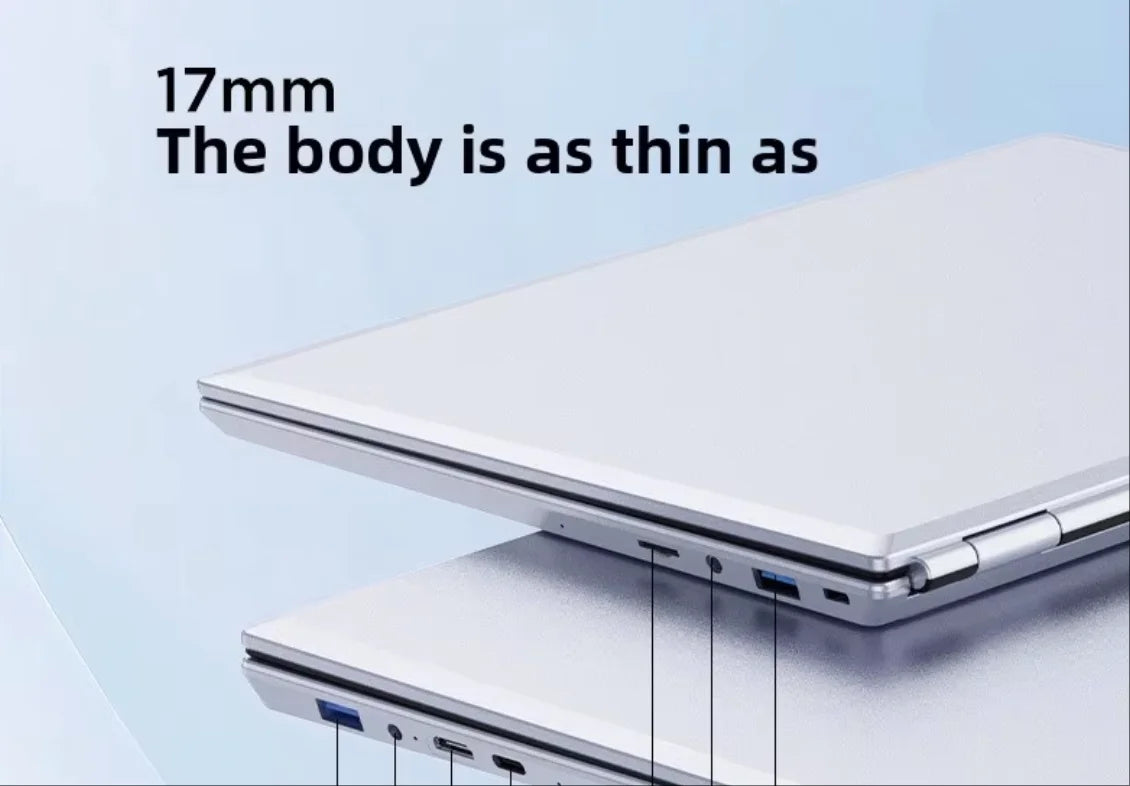 High Configuration 14 Inch Win 10 Laptops N5095 2.90Ghz 6gb Ram 128G 256G 512G Ssd Notbook Pc Portable Laptop Gaming Computer