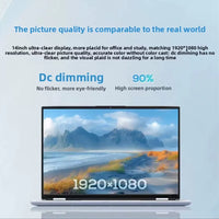 High Configuration 14 Inch Win 10 Laptops New N5095 2.90Ghz 6GB RAM 512GB ROM Notbook Pc Portable Laptop Gaming Computer