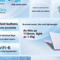 High Configuration 14 Inch Win 10 Laptops New N5095 2.90Ghz 6GB RAM 512GB ROM Notbook Pc Portable Laptop Gaming Computer