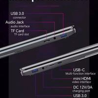 15.6 + 7 Inch Dual Screen Laptop 7 Inch Touch Screen Computer With RGB Backlit Keyboard