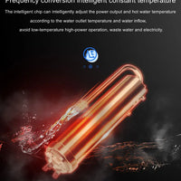 Electric Water Heater Electric Shower Quick Heating DC Machine Household Kitchen Bathroom Unlimited Hot Water Remote Control