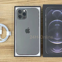 Genuine Apple iPhone 12 Pro Max 128/256/512GB ROM Original 6.7" Retina OLED RAM 6GB A14 Face ID NFC Unlocked 5G 98% New Phone