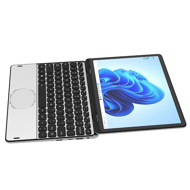 2025 Brand New 11Inch Touch Screen 2 in 1 Yoga Mini Notebook PC Intel N100 Quad Core DDR4 16B RAM 1TB SSD Win 11 Computer Laptop