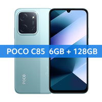 Global Version POCO C85 Smartphone 6.9" Dot Drop display 50MP Camera 6000mAh battery 33W Helio G81-Ultra NFC