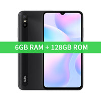 Smartphone Xiaomi Redmi 9A Global Rom 64GB/128GB Cellphone 5000mAh 6.53 inch MTK Helio G25 Octa Core 13MP Smart phone CN Version