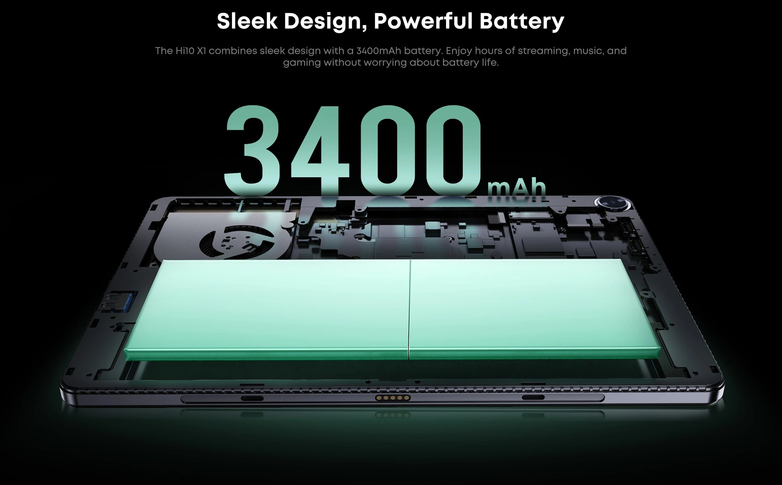 CHUWI Hi10 X1 Tablet 2 In 1 Tablet PC 10.1inch Display Intel N150 Processor LPDDR5 8GB RAM 256GB SSD Windows 11 Tablets PC WiFi6