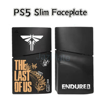 Premium ABS Replacement Shell Accessories for PS5 Slim Protective Cover Hard Faceplate Fit for Playstation 5 Slim Spider Version
