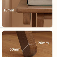 Solid Wood Foldable Console Desk Simple Modern Bedside Computer Desk Portable Bedroom Living Room Writing Table Home Furniture