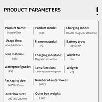 Koipsse Smart glasses double beam frame high value photochromic lens sunglasses suitable for men and women outdoor holiday gifts