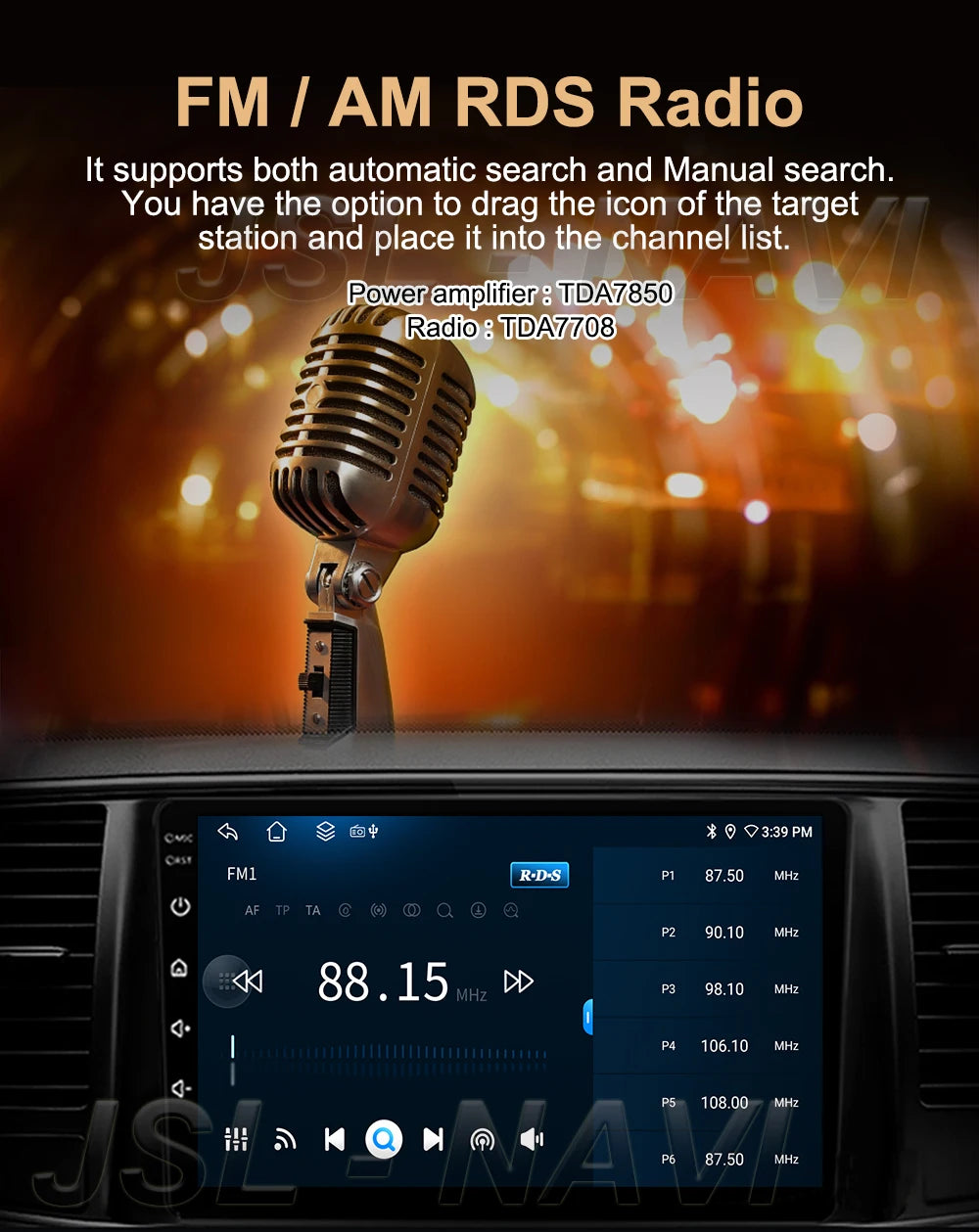 Car Radio For Hyundai i20 PB 2012 - 2014 Multimedia Video Player Wireless Carplay And Wireless Android Auto Portable Universal T