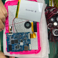 BDF 7 Inch Kid Tablet Android 13, 4GB RAM 64GB ROM,1TB Expand,5G WiFi,4000MAH Battery,Dual Camera, Children's Gift Kids Software