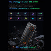 Blackview BV6200 Pro Rugged Phone 4GB/6GB+128GB IP69 Waterproof Helio P35 13000mAh With 18W Fast Charg NFC 4G Smartphone