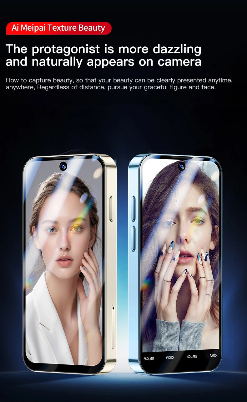 SOYES XS19 Pro 3GB RAM 32GB ROM Android 12.0 Smartphone 1950mAh Face ID 4G LTE Type-C OTG 3.88‘’ Screen Small Phone