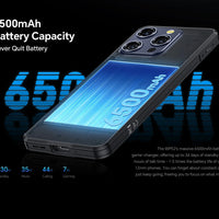 Oukitel WP52 5G Rugged Smartphone Android14 16GB+256GB 6500mAh Mobile Phone 48MP NFC Cell Phone