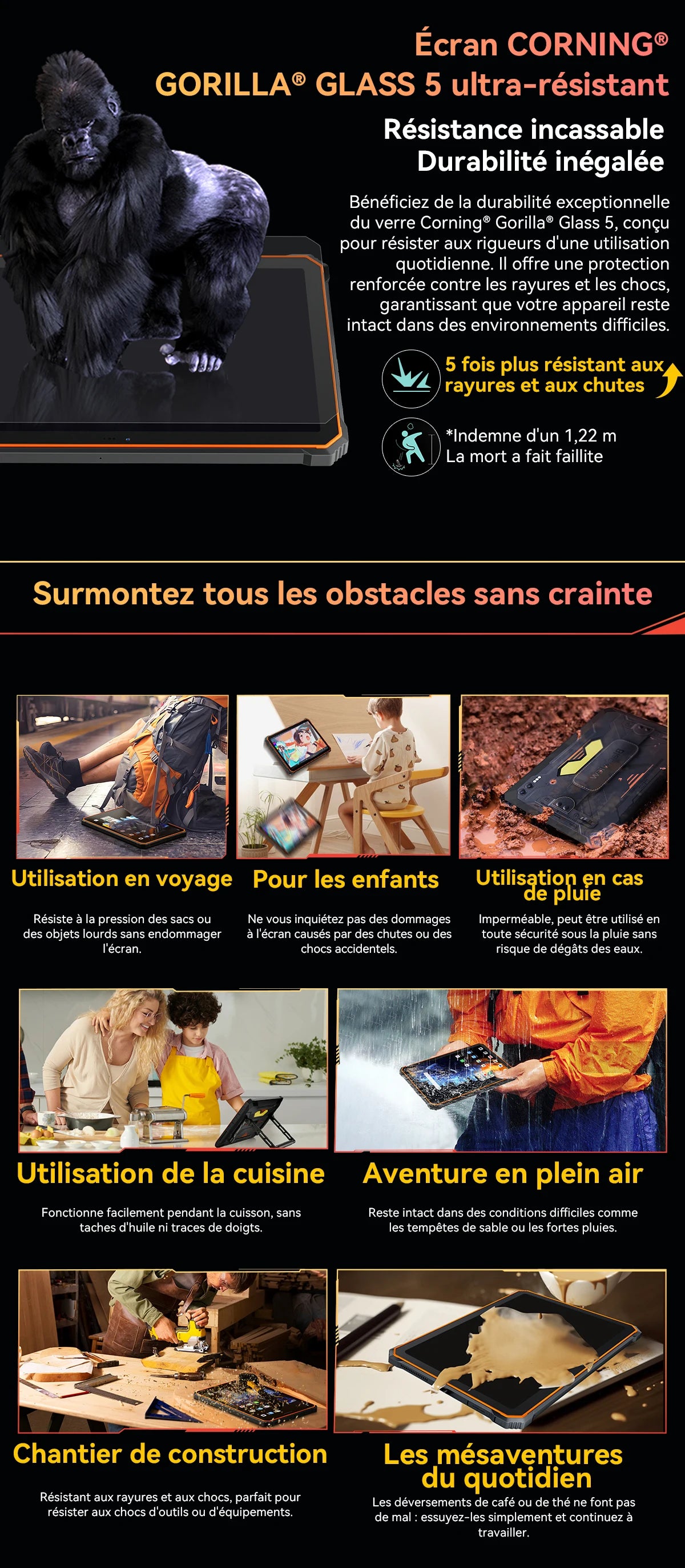 Blackview Active 10 Pro [No EU Charger] Rugged Tablet 36GB + 256GB 11.0" 30000mAh PC 108MP Dual SIM 5G