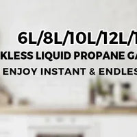 Sihao LPG Liquefied Petroleum Gas Water Heater 6L 8L 10L 12L 16L 18L Liquefied Petroleum Gas Propane Butane Hot Water Heater