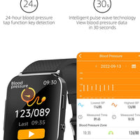 2025 New ECG+HRV Smart Watch Men Women Heart Rate Blood Pressure Body Temperature Sleep Monitor Fitness Pedometer Sports Watch