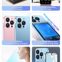 SERVO 19E 3G WCDMA Mini Smart Phone 3.88"Display 2 SIM Android 10.0 16GB ROM Face Recognition GPS Android Smart Cellphone TYPE-C