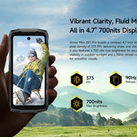 Ulefone Armor Mini 20T Pro 5G  THERMAL BY FLIR® 4.7" Rugged Phone Android 14 Smartphone 256GB ROM Mobile Phone Thermal lmaging