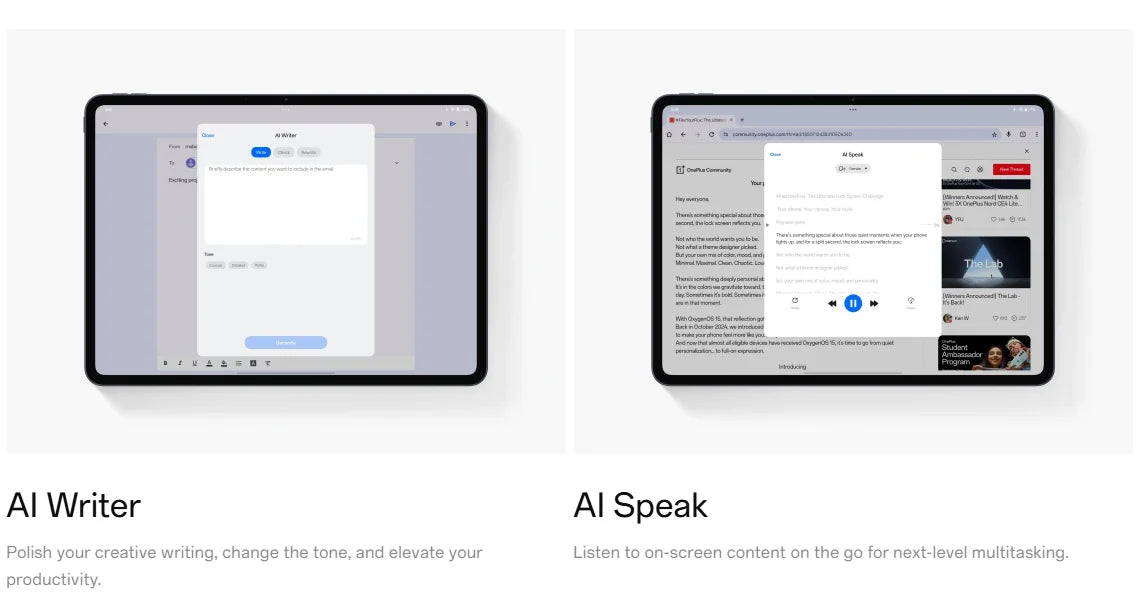 Global Version OnePlus Pad 3 Snapdragon 8 Elite 13.2-inch 144Hz 3.4K Screen 12140mAh Battery 13MP Rear Camera 80W Charge