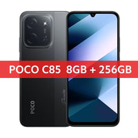Global Version POCO C85 Smartphone 6.9" Dot Drop display 50MP Camera 6000mAh battery 33W Helio G81-Ultra NFC
