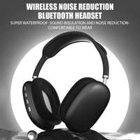 Newest Headphone Wireless Bluetooth Headset With Mic Noise Cancelling Headsets Stereo Sound Earphone Sports Gaming Headphones