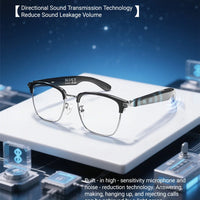GT-33 smart glasses anti-blue light glassesTranslation Sunglasses Voice Remote Control Music Eyewear Waterproof Eyeglasses