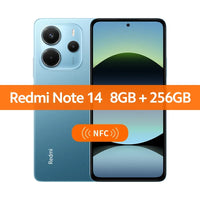 Global Version Xiaomi Redmi Note 14 MediaTek Helio G99-Ultra 108MP AI Camera 6.67" AMOLED 120Hz Display 5500mAh