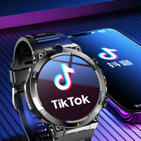 4G LTE Smart Watch 2025 Android os GPS Video Voice Wi-Fi Call Messaging HD Dual Cameras 4G Sim Card Call WIFI Men's SmartWatch