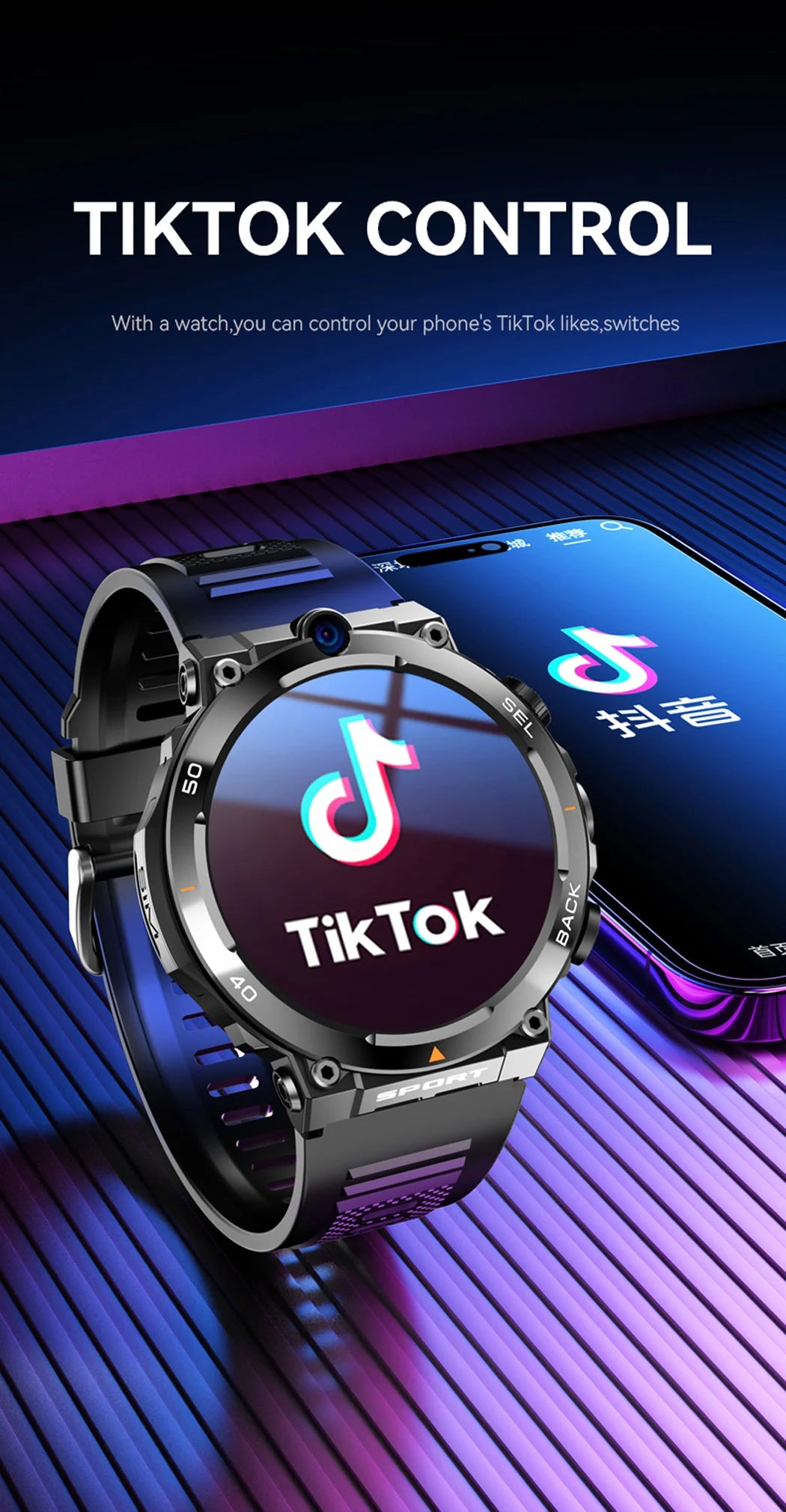 4G LTE Smart Watch 2025 Android os GPS Video Voice Wi-Fi Call Messaging HD Dual Cameras 4G Sim Card Call WIFI Men's SmartWatch