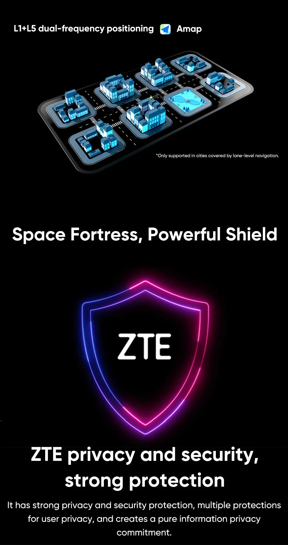 ZTE Axon 40 Ultra Space Edition 5G China Rom Smartphone with UDC Technology Snapdragon 8Gen1 6.8-inch 120Hz AMOLED Display