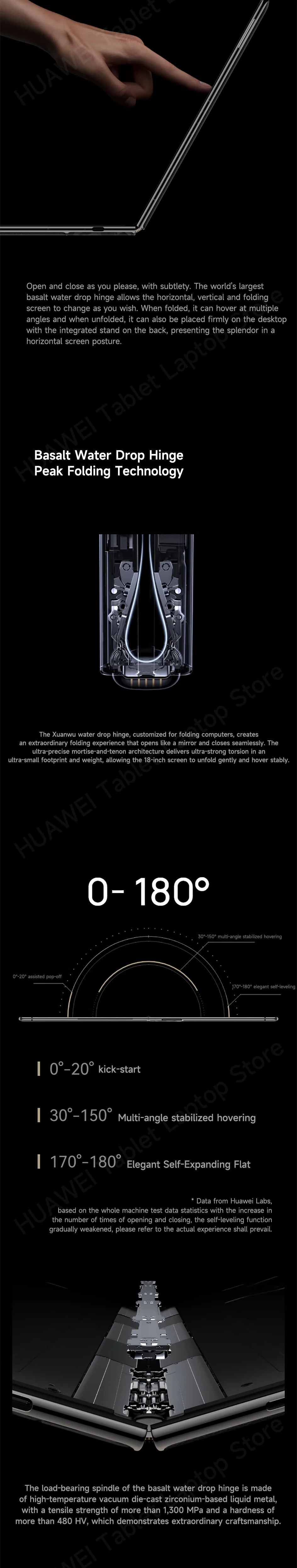 2025 HUAWEI MateBook Fold ULTIMATE DESIGN HarmonyOS 5 18-inch Mattepaper Touchscreen Laptop OLED 1440Hz Folding Computer