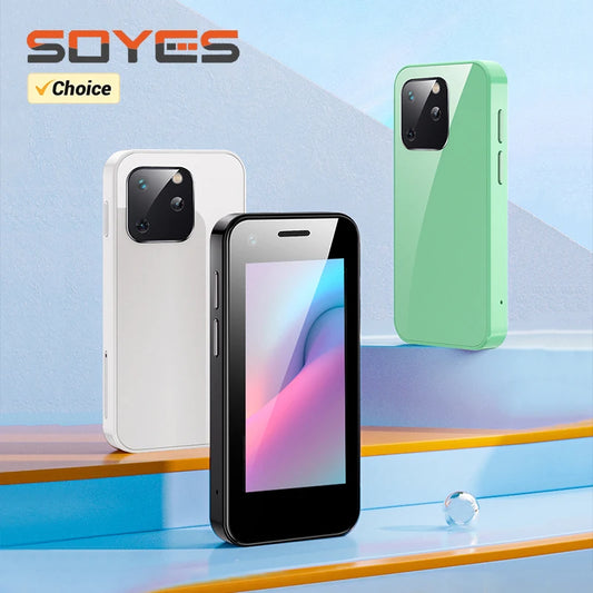 SOYES XS13 Mini Android9.0 Cellphone 2GB RAM 16GB ROM Dual SIM TF Card Slot 5MP Camera Google Play Store Small Smartphone Gifts