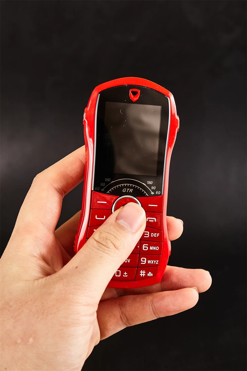 Car Shape Push Button Mobile Phone 1.8 Inch Mini Student Dual Sim 0.3MP CellPhone MP3 Wireless FM Luxury Type-C Telephone