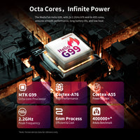 Teclast T50 Mini Tablet 8.7" 120Hz Display MTK Helio G99 20GB RAM (8+12 Virtual) 128GB ROM Android15 Tablets Support 4G Dual SIM